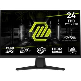 Monitor MSI Mag 244F 23.8" 1920x1080px IPS 200Hz 0.5 ms [GTG]