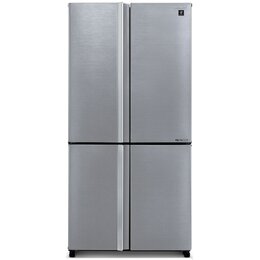 Lodówka SHARP SJ-MP780D-BS Side by Side No Frost 183cm 4D ION Plasmacluster Srebrna