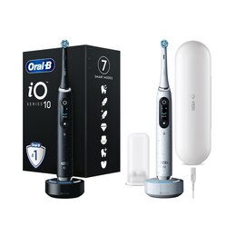 Szczoteczka magnetyczna ORAL-B iO 10 Czarny + Szczoteczka magnetyczna ORAL-B iO 10 Biały
