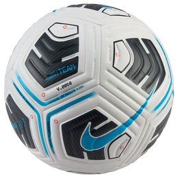 Piłka nożna NIKE Academ Fury Biało-czarno-niebieski (Rozmiar 4)