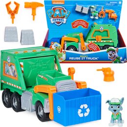Pojazd SPIN MASTER Psi Patrol Śmieciarka do recyklingu + figurka 6060259