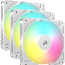 Wentylator CORSAIR RS120 PWM ARGB Biały (3 szt.)