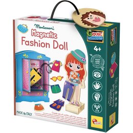 Zabawka edukacyjna LISCIANI Montessori Magnetyczna lalka 304-98361