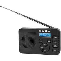 Radio BLOW RK4 Cyfrowe Przenośne Czarny