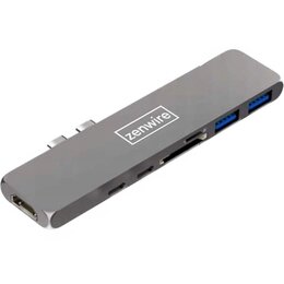 Hub ZENWIRE BYL-2011N 7w2 USB Typu C 3.2 Gen. 1, Pasywny