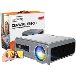Projektor ZENWIRE E690H Full HD (1920 x 1080), 1000 ANSI lumen, Wi-Fi, Bluetooth