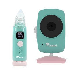 Aspirator do nosa MOMINI NasoClear + Niania elektroniczna MOMINI Blissview