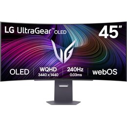 Monitor LG UltraGear 45GX90SA-B.AEU 44.5" 3440x1440px OLED 240Hz 0.03 ms [GTG] Curved