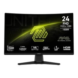 Monitor MSI Mag 242C 23.6" 1920x1080px 180Hz 1ms [MPRT] Curved