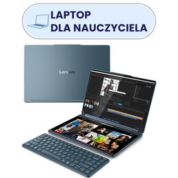 Laptop LENOVO Yoga Book 9 14IAH10 14" OLED Ultra 7-255H 32GB RAM 1TB SSD Windows 11 Professional, Funkcje AI