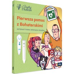 Książka Czytaj z Albikiem Pierwsza pomoc z Bohaterskimi Barbara Nižnanská (twarda okładka)