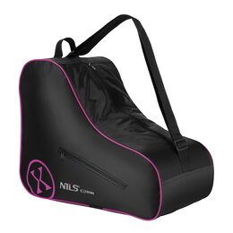 Torba na łyżworolki NILS EXTREME TS306 Czarno-różowy