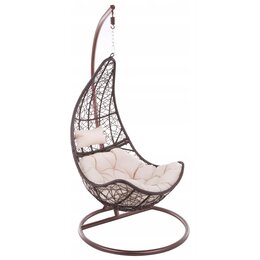 Fotel podwieszany PATIO  47254 Alfred Wenge Brązowy