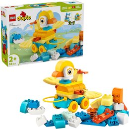 LEGO 10448 DUPLO 3 w 1 Zwierzątka na kółkach