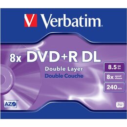 PŁYTA VERBATIM 43540 DVD+R, 8.5 GB, 8x
