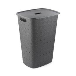 Kosz na pranie CURVER Softex 56L Szary