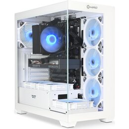 Komputer NTT HIRO Subzero ZKG-I5B760-WH01TE i5-14400F 32GB RAM 1TB SSD GeForce RTX4060 DLSS 3 Wi-Fi Windows 11 Home