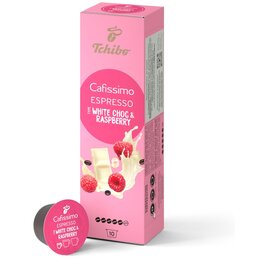 Kapsułki TCHIBO Cafissimo Espresso White Choc & Raspberry