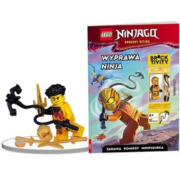 Książka LEGO Ninjago Wyprawa Ninja LNC-6738 (okładka miękka)