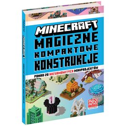 Książka z zadaniami Minecraft Magiczne Kompaktowe Konstrukcje