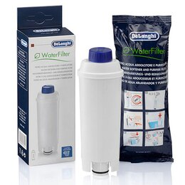 Filtr do ekspresu DELONGHI DLS C002 + Środek czyszczący DELONGHI do systemu mlecznego Eco MultiClean 250 ml