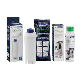 Filtr do ekspresu DELONGHI DLS C002 + Środek czyszczący DELONGHI do systemu mlecznego Eco MultiClean 250 ml