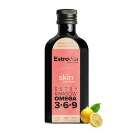 Olej Omega 3-6-9 ESTROVITA Skin Cytrynowy (150 ml)