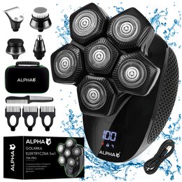 Golarka ALPHA TR8-Pro Na mokro i sucho