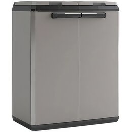 Stojak na worki KETER Split Basic 2x110L Szary
