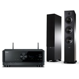 Zestaw stereo YAMAHA RX-V6A + INDIANA LINE Tesi 6 Czarny