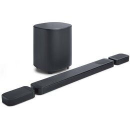 Soundbar JBL BAR 1000 MkII Czarny 7.1.4-kanałowy, Bezprzewodowy Subwoofer, 4K, Dolby Atmos, HDMI eARC, DTS:x, MultiBeam™ 3.0