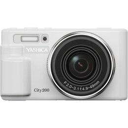 Aparat YASHICA City 200 Biały 72Mpix, 10-krotny zoom optyczny, 4-krotny zoom cyfrowy, 5K 30fps
