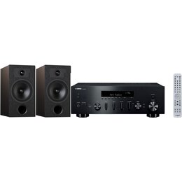 Zestaw stereo YAMAHA MusicCast R-N600A + INDIANA LINE Tesi 3 Czarny