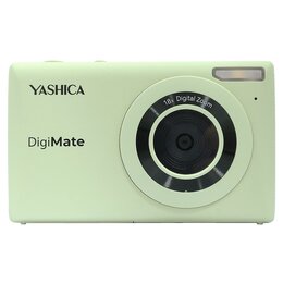 Aparat YASHICA DigiMate Zielony, 64Mpix, 18x zoom cyfrowy, 4K