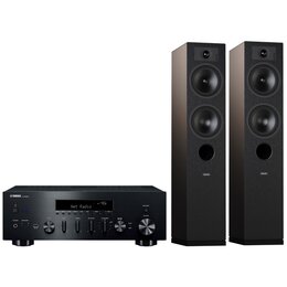 Zestaw stereo YAMAHA MusicCast R-N600A + INDIANA Line Tesi 5 Czarny