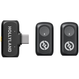 System bezprzewodowy HOLLYLAND Lark A1 Mini Duo USB-C Szary