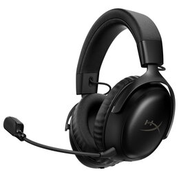 Słuchawki HYPERX Cloud III S Wireless, Nauszne, Dźwięk przestrzenny, Czarny