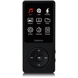 Odtwarzacz MP3/MP4 LENCO Xemio-669BK Czarny