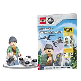 Książka LEGO Jurassic World Jurajska przygoda Bena LNC-6208 (okładka miękka)