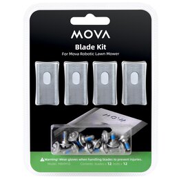 Zestaw noży MOVA do robota koszącego MBKM10 (12 sztuk)
