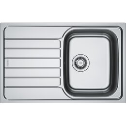 Zlewozmywak jednokomorowy z ociekaczem FRANKE Spark SKL 611-78/50 101.0712.233 Len 50x78
