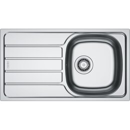 Zlewozmywak jednokomorowy z ociekaczem FRANKE Spark SKL 611-78/44 101.0712.226 Len 43.5x78