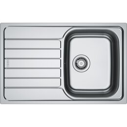 Zlewozmywak jednokomorowy z ociekaczem FRANKE Spark SKN 611-78 50 101.0712.230 Stalowy 50x78