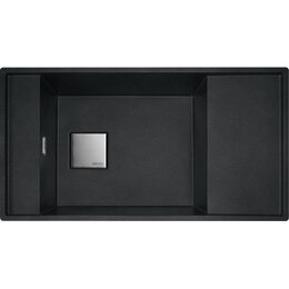 Zlewozmywak jednokomorowy z ociekaczem FRANKE Fresno FSG 611-88 114.0616.465 Onyx 49.5x87.7