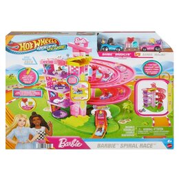 Tor Hot Wheels RacerVerse Barbie Spiral Race JDD65