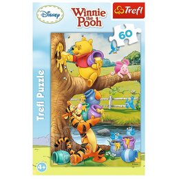 Puzzle TREFL Kubuś Puchatek Małe co nieco 17264 (60 elementów)