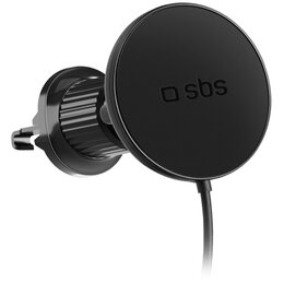Uchwyt samochodowy SBS MagSafe 15W TESUPPMAG15WVENT Czarny