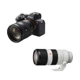 Aparat bezlusterkowy SONY Alpha A7 IV (ILCE-7M4GBDI.EU) + Obiektyw SONY FE 24-105mm F/4.0 G OSS + OBIEKTYW SONY FE 70-200MM F2.8 GM OSS