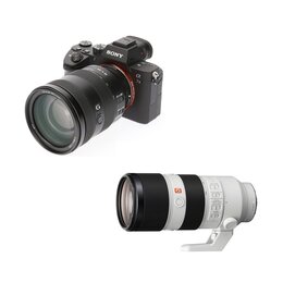 Aparat bezlusterkowy SONY Alpha A7 III (ILCE7M3GBDI.EU) + Obiektyw 24-105 f/4.0 OOS, Full Frame, 24Mpix, UHD 4K 30p, BIONZ X + OBIEKTYW SONY FE 70-200MM F2.8 GM OSS