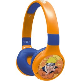 Słuchawki nauszne LEXIBOOK Naruto 2 w 1 Pomarańczowo-niebieski